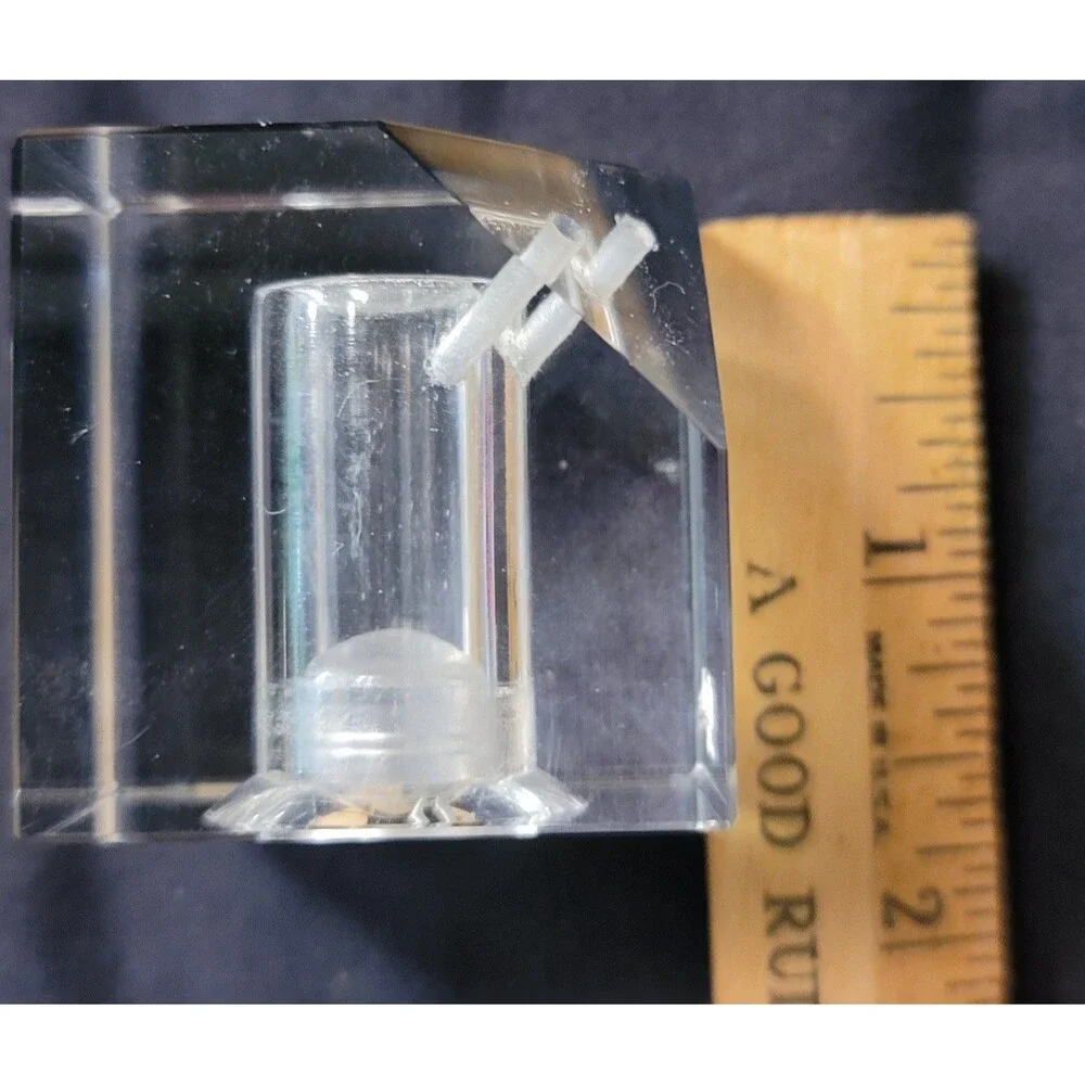Oleg Cassini Crystal Salt and Pepper Shakers